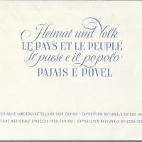 LE PAYS ET LE PEUPLE. Exposition 1939